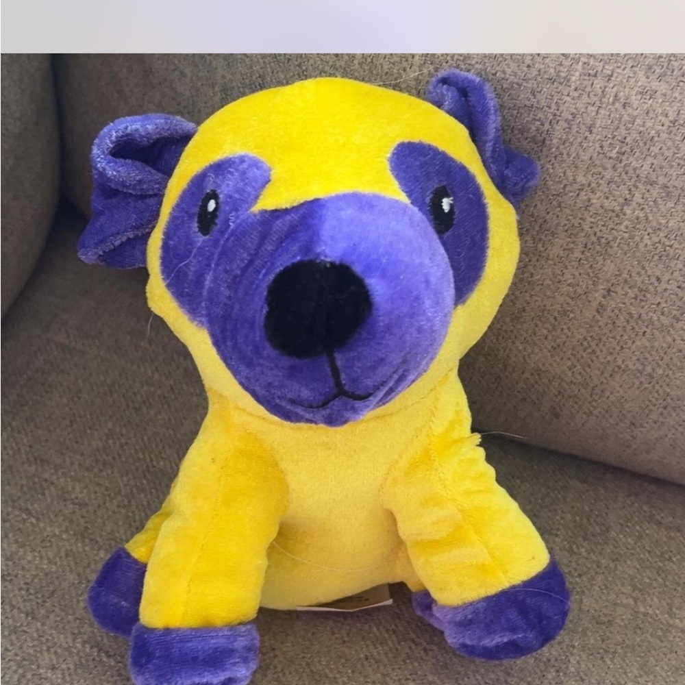 🚨$4 flash sale ❤️
 Yellow and Purple Plush Toy